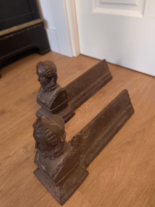 Morillos de chimenea franceses