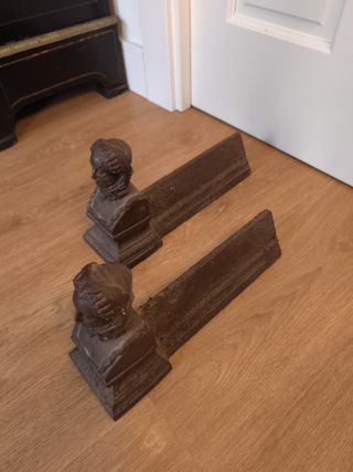 Morillos de chimenea franceses