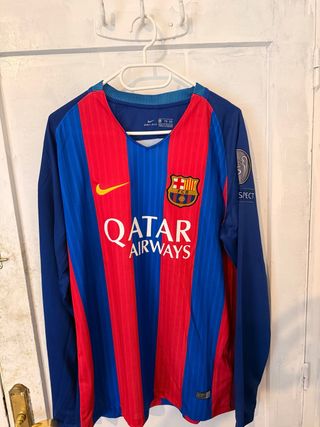 Camiseta FC Barcelona 2016/17 Messi 10 Champions