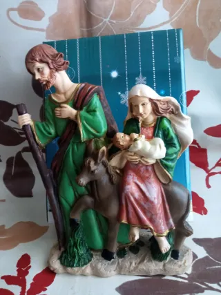 Natività in fuga nuova con cartellino