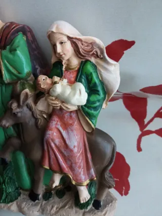 Natività in fuga nuova con cartellino