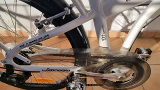 Bicicleta Plegable Blanca marca Boomerang