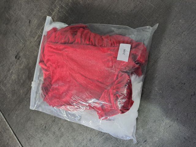 vestito Babbo Natale baby