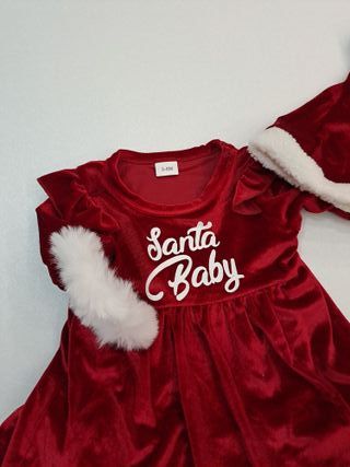 vestito Babbo Natale baby 3/6 mesi