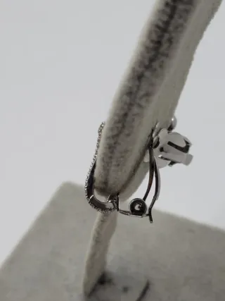 Pendientes serpiente plata y esmeralda