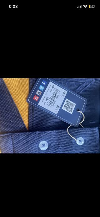 Polo Valecuatro manga larga talla M