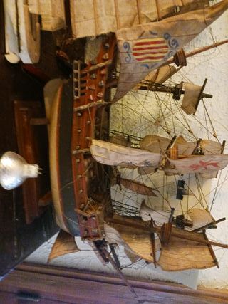 Maqueta velero español