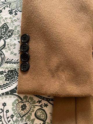 Cappotto color cammello uomo