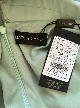 Mono Matilde Cano Talla 44 Nuevo con etiqueta