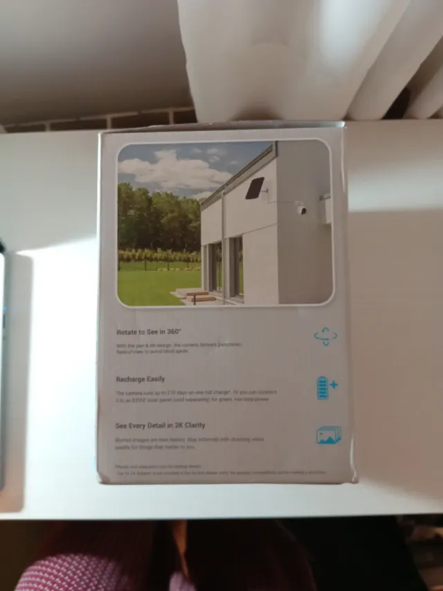 Cámara Vigilancia EZVIZ CB8 2K Batería