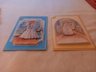 10 Postales Decoupage 3D Hechas a Mano