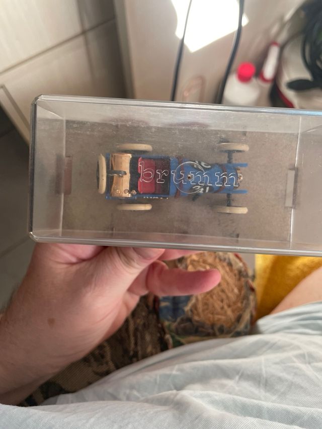 Modellino Auto Bugatti Blu 31