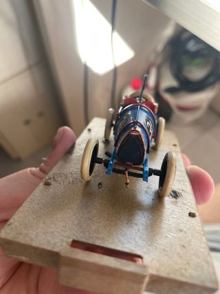 Modellino Auto Bugatti Blu 31