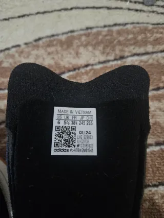 Adidas Campus Scarpe Nero Bianco