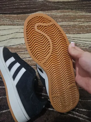 Adidas Campus Scarpe Nero Bianco