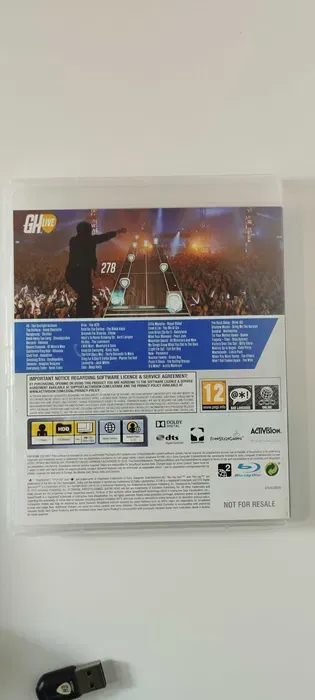Guitar Hero Live PS3 Jogo + Guitarra
