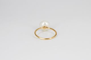 Anillo Tous Oro Blanco Perla Oso