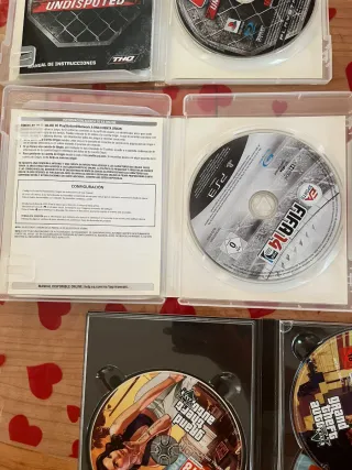 Lote Juegos PS3: GTA V, UFC, FIFA, MW2