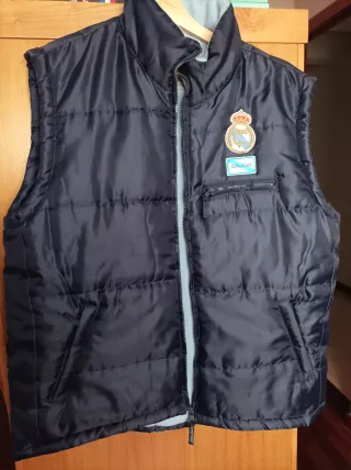 Chaleco acolchado azul marino