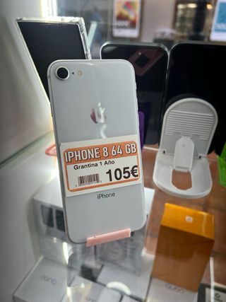iPhone 8 64GB Plata/Negro con Garantía
