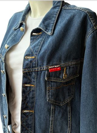 Cazadora Vaquera Naf Naf Azul