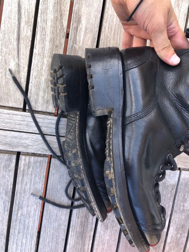 Botas estilo Vintage negras