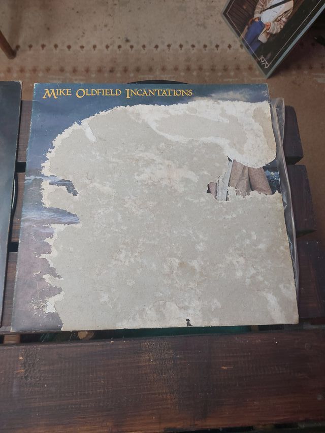 Lote 2 Vinilos Mike Oldfield: Platinum, Incantatio