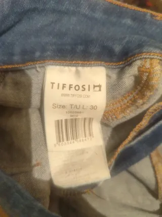 Pantalón vaquero Tiffosi elástico azul