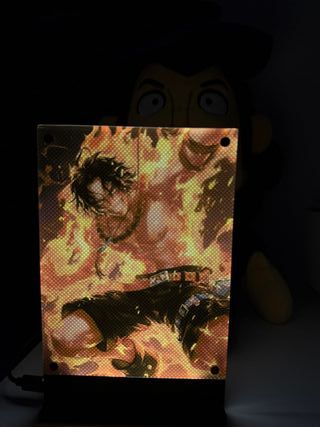 Lampada LED Bifacciale Ace PugnodiFuoco One Piece