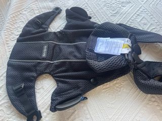 BabyBjörn Portabebés Gris Antracita Nuevo