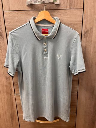 Polo Guess Azul Claro Talla S