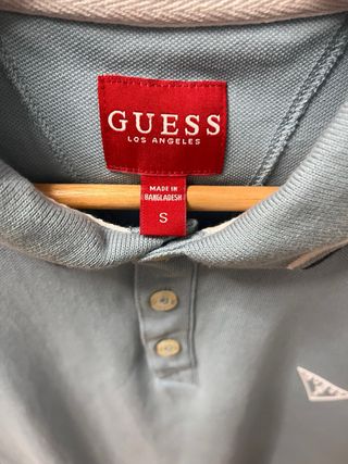 Polo Guess Azul Claro Talla S