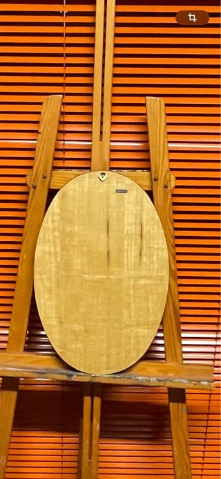 Cuadro de marquetería floral