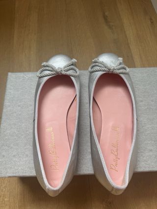 Pretty Ballerinas Plata Mujer