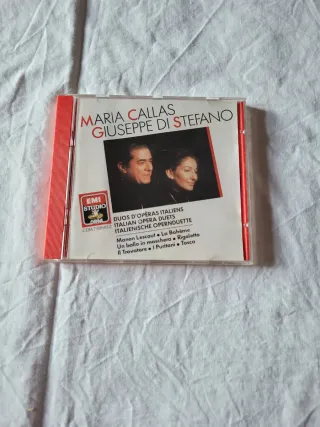 CD Maria Callas Giuseppe Di Stefano Duos Ópera