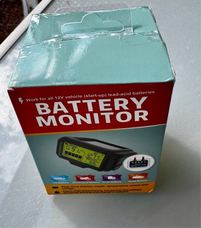 Nuovo monitor del misuratore della batteria