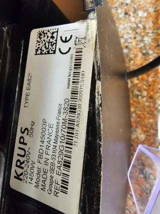 Cafetera Krups Quattro Force Roja