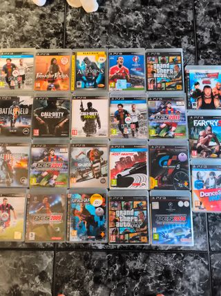 Lote de 38 Juegos PS3