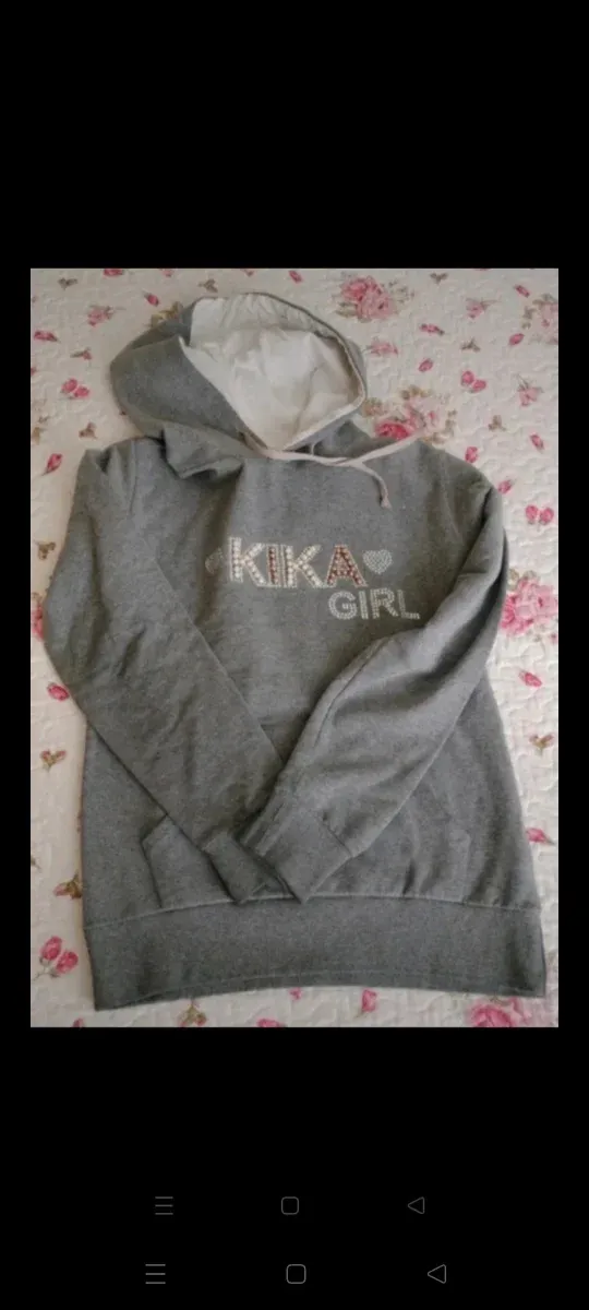 Felpa Kika Girl con strass