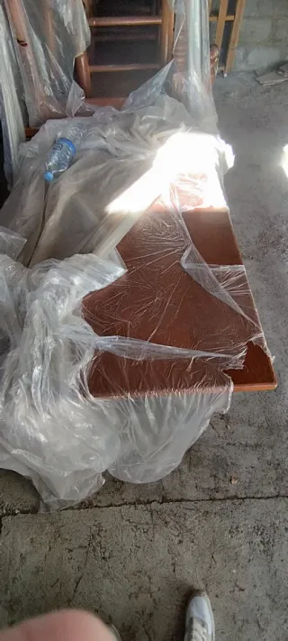 Mesa y Sillas de Madera para Restaurante