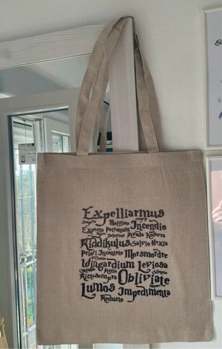 Bolso Tote Hechizos Harry Potter - solo envío