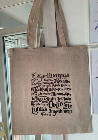 Bolso Tote Hechizos Harry Potter - solo envío