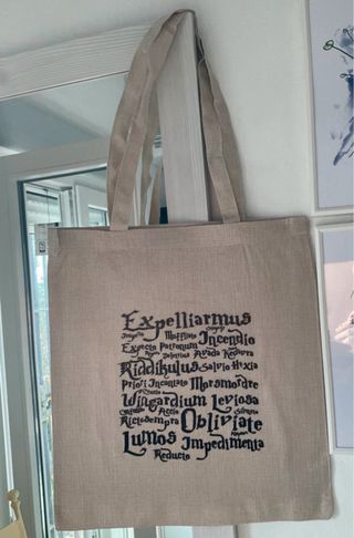 Bolso Tote Hechizos Harry Potter - solo envío
