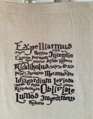 Bolso Tote Hechizos Harry Potter - solo envío