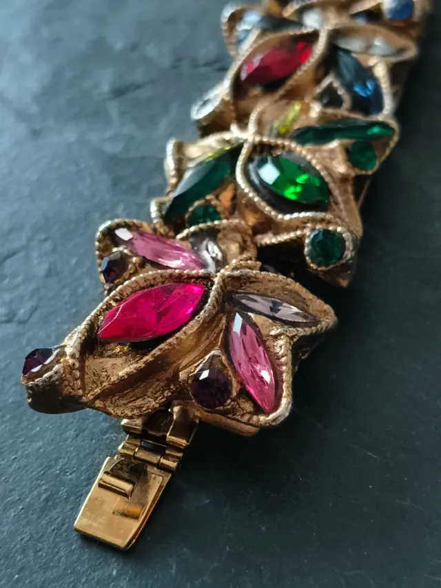 Extraordinaria Pulsera Kalinger Vintage Multicolor