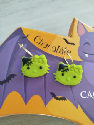 Aros Hello Kitty Halloween Niña