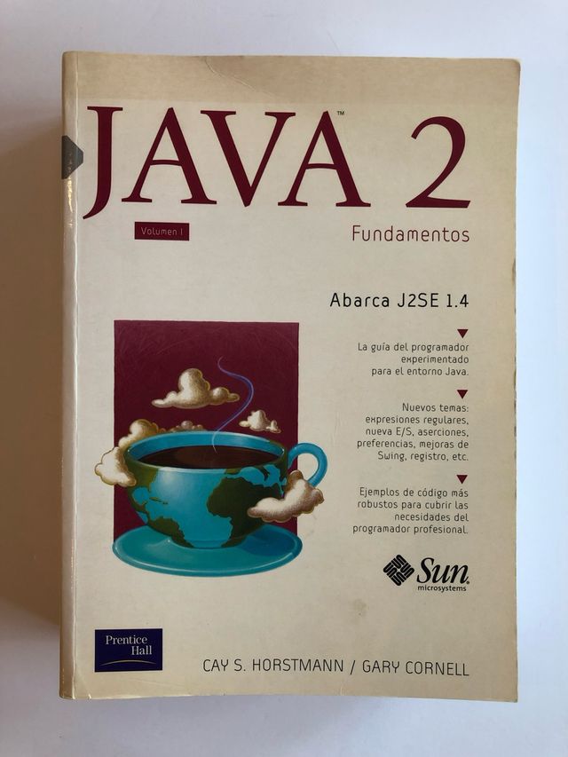 JAVA 2 Volumen I Fundamentos. Libro. Tapa blanda