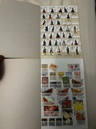 Lotto francobolli Spagna, Nuova Zelanda, Brasile