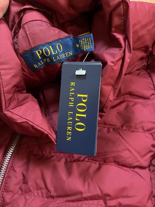 Chaqueta Polo Ralph Lauren Talla M Roja
