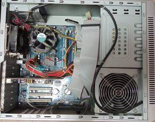 PC Antiguo Plata y Negro